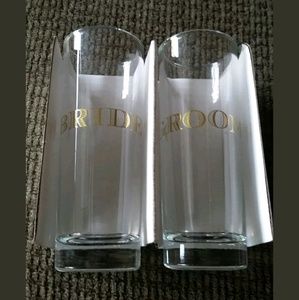 NEW! Bride & Groom Shot Glasses
